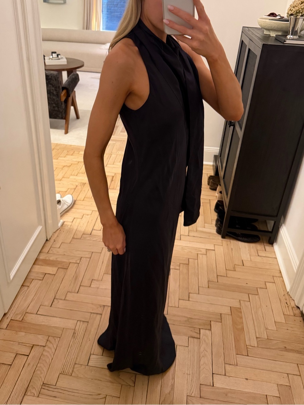 Rohe Silk Scarf Gown